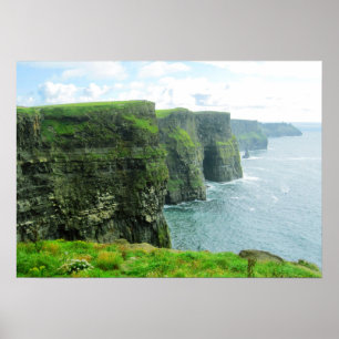 Póster Penhascos de Moher, condado Clare, Ireland