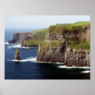 Poster Penhascos de Moher Ireland