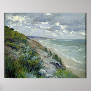 Poster Penhascos pelo mar em Trouville