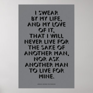 Poster Penhor de John Galt