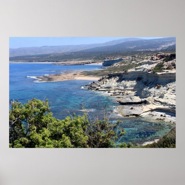 Póster Península de Akamas (Frente)