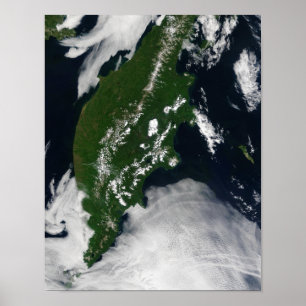 Póster Península de Kamchatka do ½ s do ¿ Â de Russia