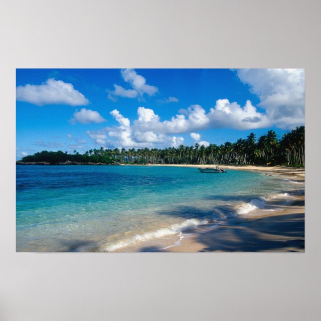 Póster Península de La Samana, República Dominicana, (Frente)