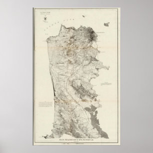Póster Península de San Francisco