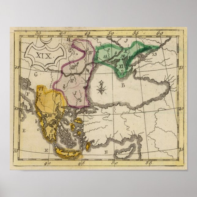 Poster Península dos Balcãs 5 (Frente)