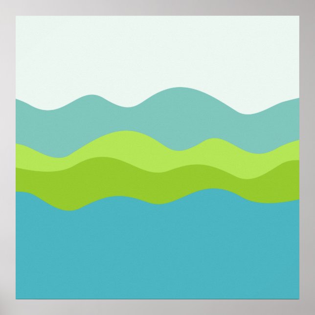 Poster Península Verde (Frente)