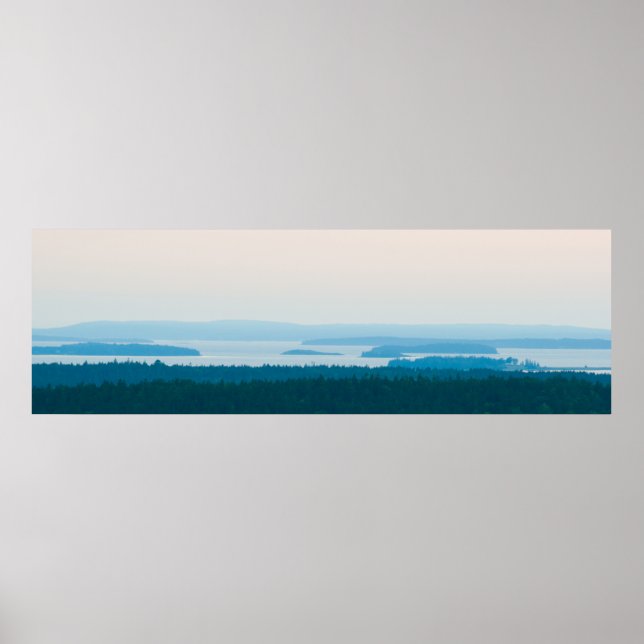 Póster Penobscot Bay, Maine (Frente)