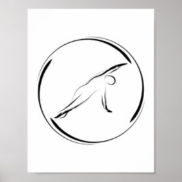 Poster Pensa lateral de pilotos