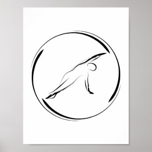 Poster Pensa lateral de pilotos