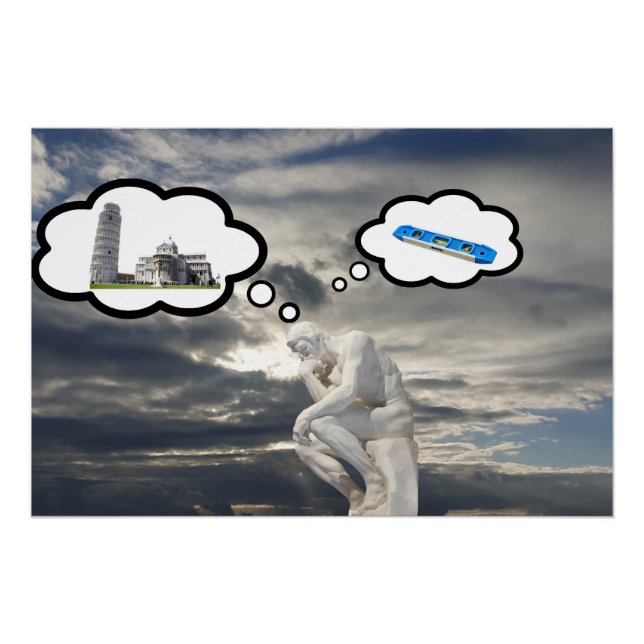 Póster Pensador (Frente)