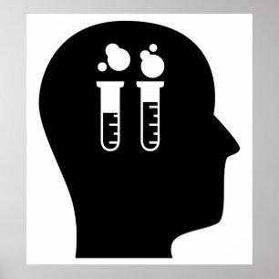 Póster Pensamento sobre a química