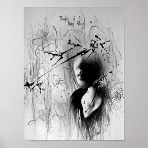 Poster Pensamentos de um ateu de morte