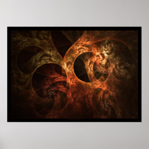 Póster Pensamentos Meandering