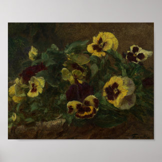 Poster Pensamentos por Henri Fantin-Latour