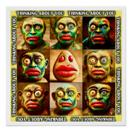 Póster Pensando Em Você | Coleção LIKE You