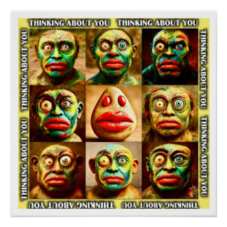 Póster Pensando Em Você | Coleção LIKE You