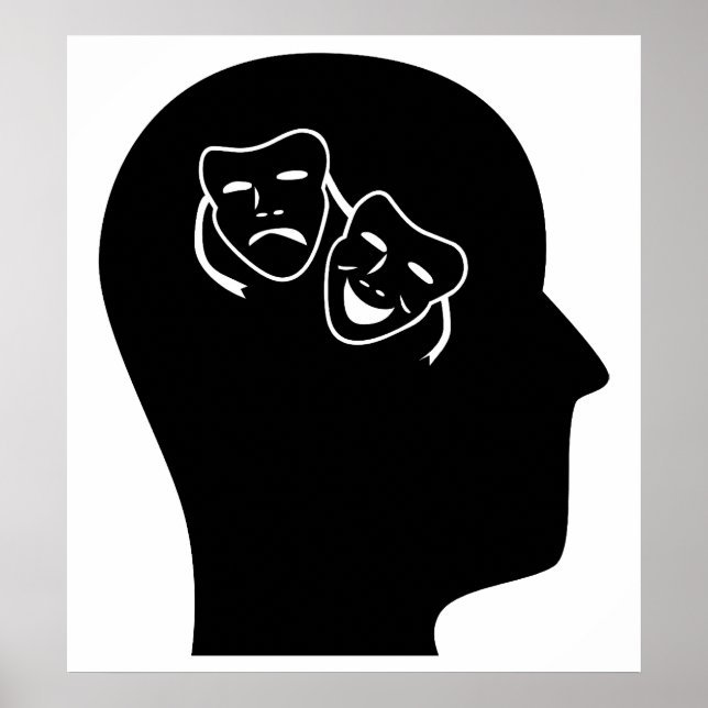 Póster Pensando no Drama (Frente)