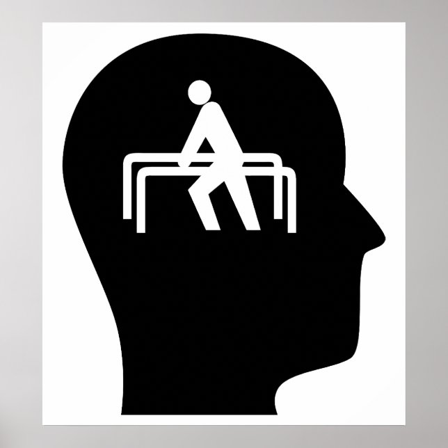 Póster Pensando Sobre A Terapia Física (Frente)