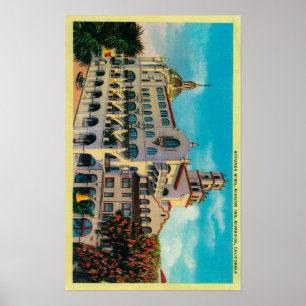 Póster Pensão da missão, WingRiverside Rotunda, CA