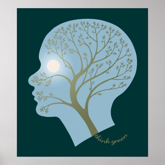 POSTER PENSE VERDE III (Frente)