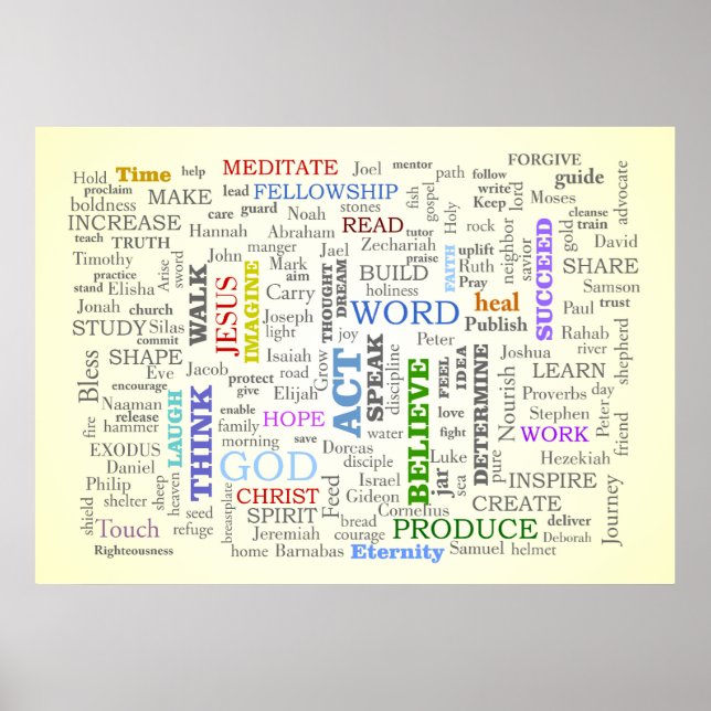 Póster Pensem nestas coisas (Frente)