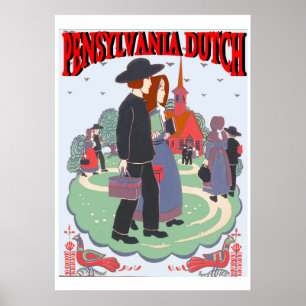 Póster Pensilvânia, Holandês