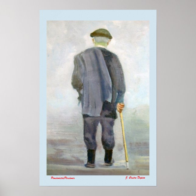 Poster Pensionista/Persioner (Frente)