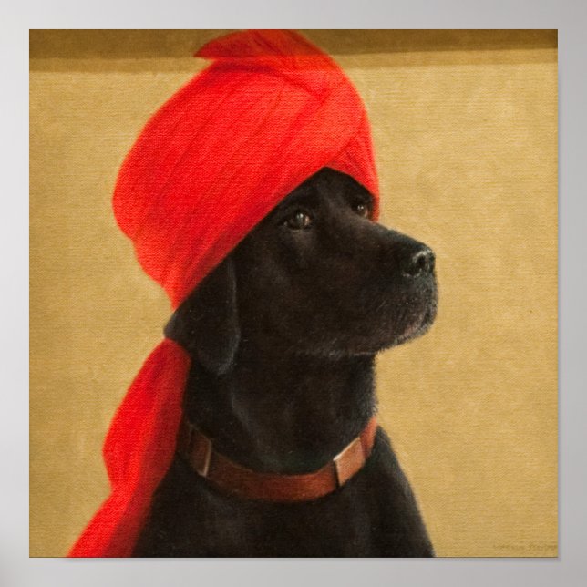 Póster Pensive Maharaja 2010 (Frente)