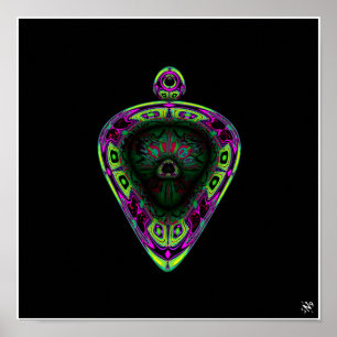 Poster Penta (padrão abstrato - pareidólia)