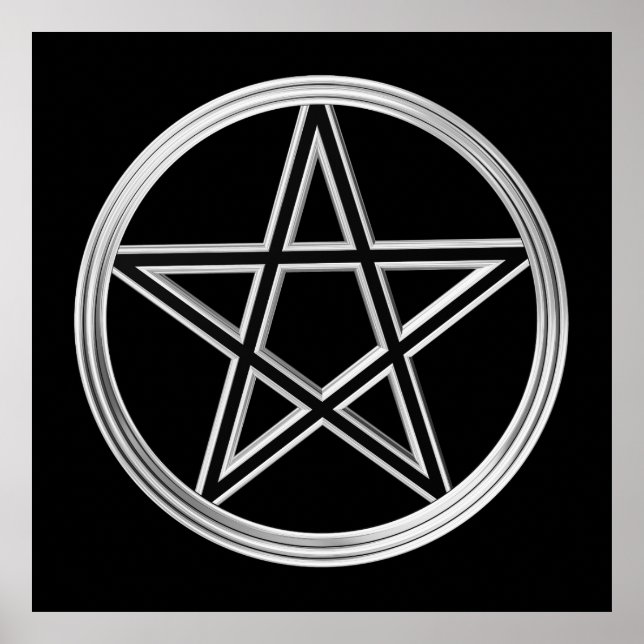 Poster Pentagrama de prata (Frente)