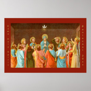 Poster Pentecost:  Descida do Espírito Santo (SB 01)