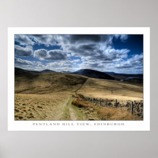 Póster Pentland Hill View II
