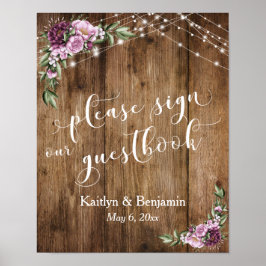 Poster Peônias, madeira e luzes assinem nosso guia