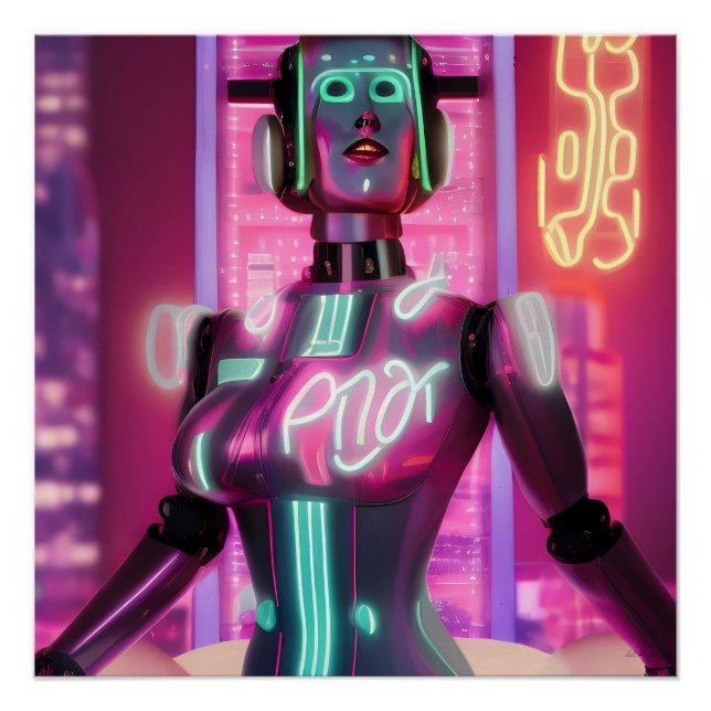 Póster People Who Hate AI Art (Frente)