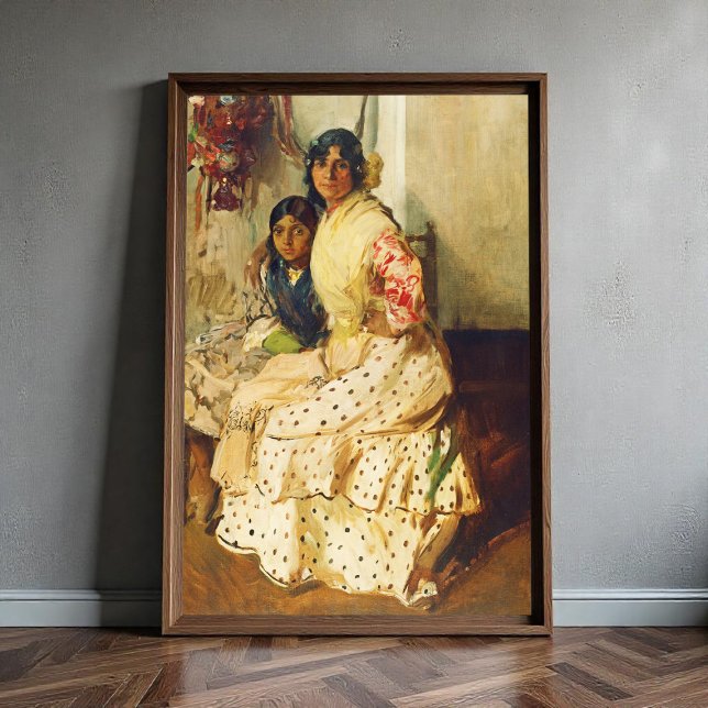 Poster Pepilla e sua filha, Joaquín Sorolla (Criador carregado)