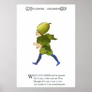Póster Pepino selvagem