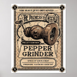 Poster Pepper Grinder Alice Madness Retorna