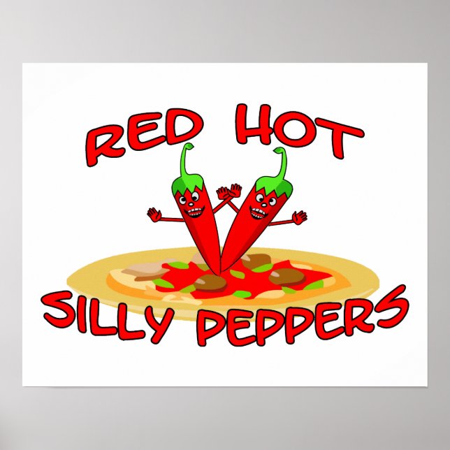 Póster Peppers Red Hot Bobo (Frente)
