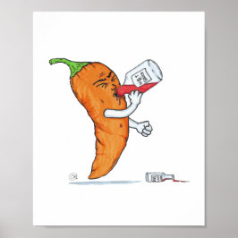 Poster Pepperz, Molho Quente Favorito