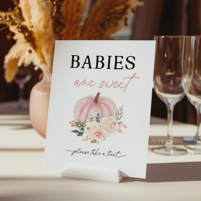 Poster Pequena Abóbora Que Torna Um Bebê É Doce (Criador carregado)