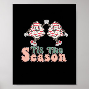 Poster Pequena Árvore De Natal Da Época Jen