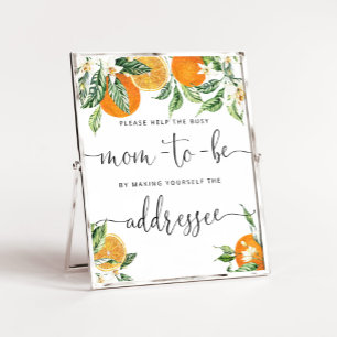 Poster Pequena boneca ajuda a movimentada Mãe Endereço um