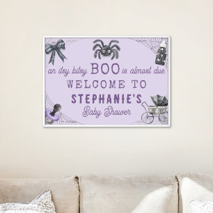 Poster Pequena Boo Itsy Bitsy Aranha Churrasco de Bebê de