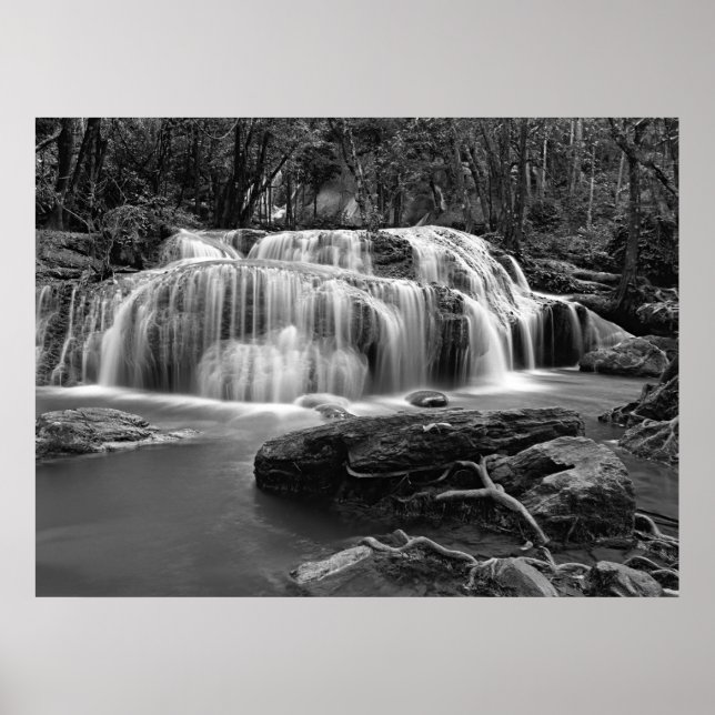Poster Pequena cascata (Frente)