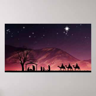 Poster Pequena cidade de Belém