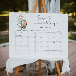 Poster Pequena floresta de chamas Adivinha Data de Vencim