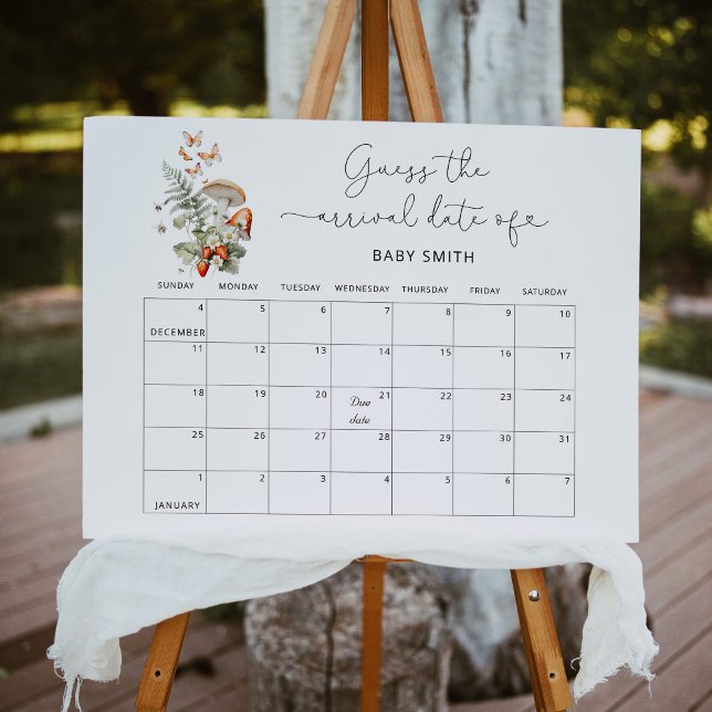 Poster Pequena floresta de chamas Adivinha Data de Vencim (Criador carregado)