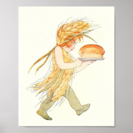 Poster Pequena Mãe Terra - Sra. Trigo