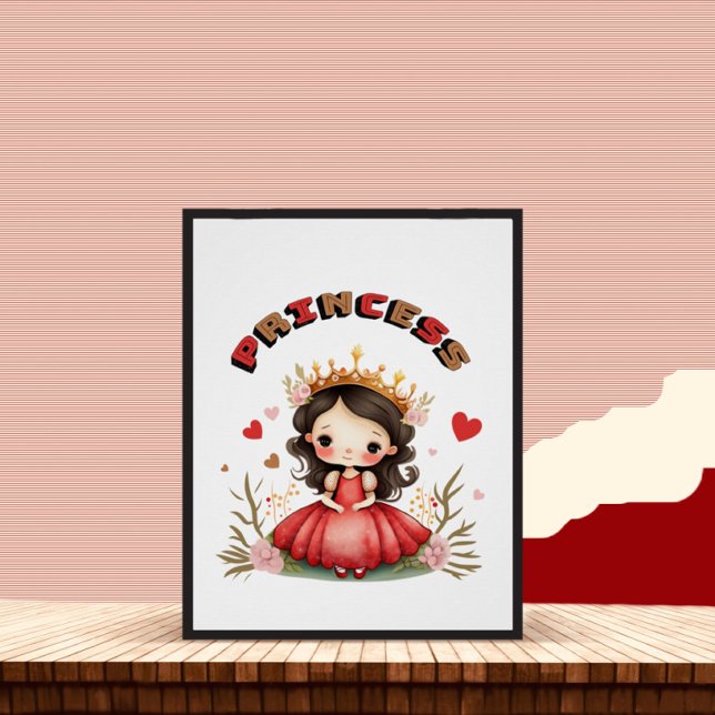 Póster Pequena princesa (Criador carregado)