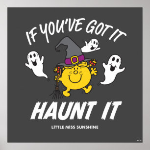 Poster Pequena Senhorita Sunshine Haunt It Halloween